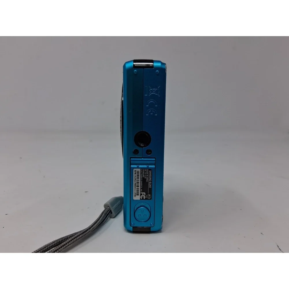 Samsung SL202 Digital Camera 10.2MP 3x Zoom Blue W Battery — TESTED & WORKING✅✅X